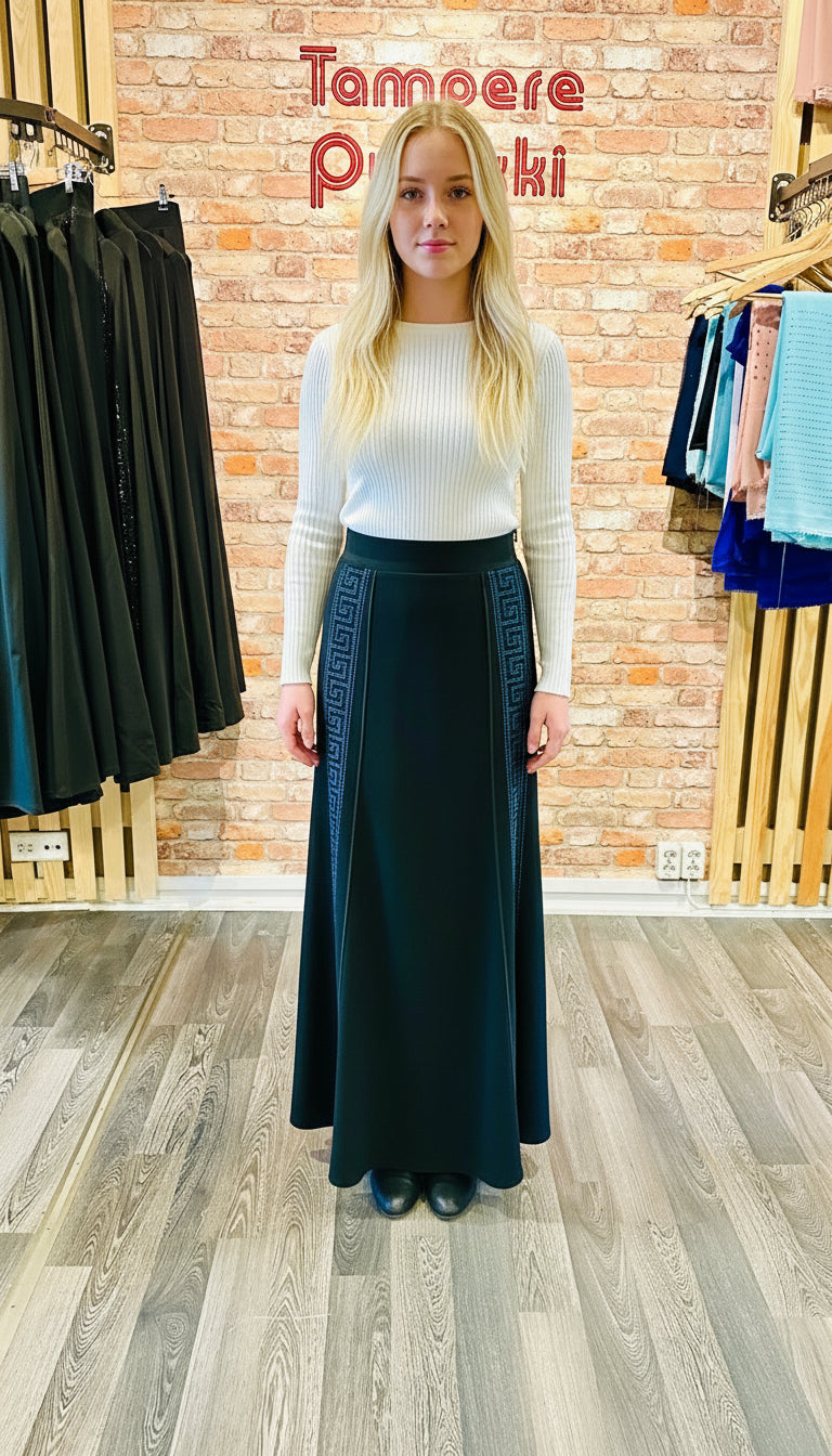 Mekko Trumpetti Turqoosi Satenkaari kivi