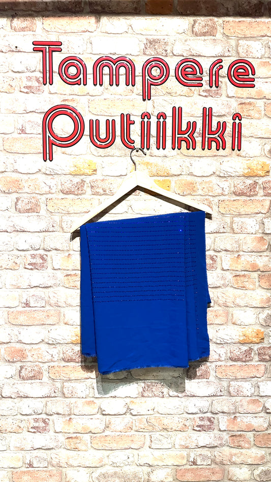 Kirkas sininen ja sama vari kivi