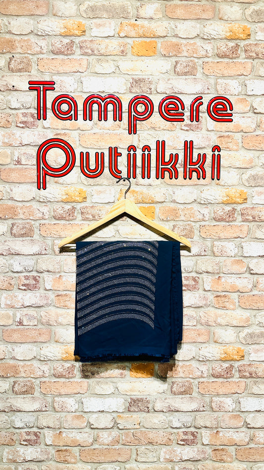 Tumma sininen Pohja ja kirkas ja hematitti kivi