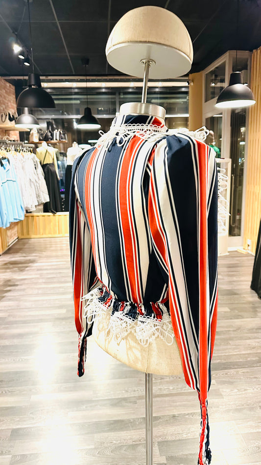 Chiffon valkoinen Pitsi