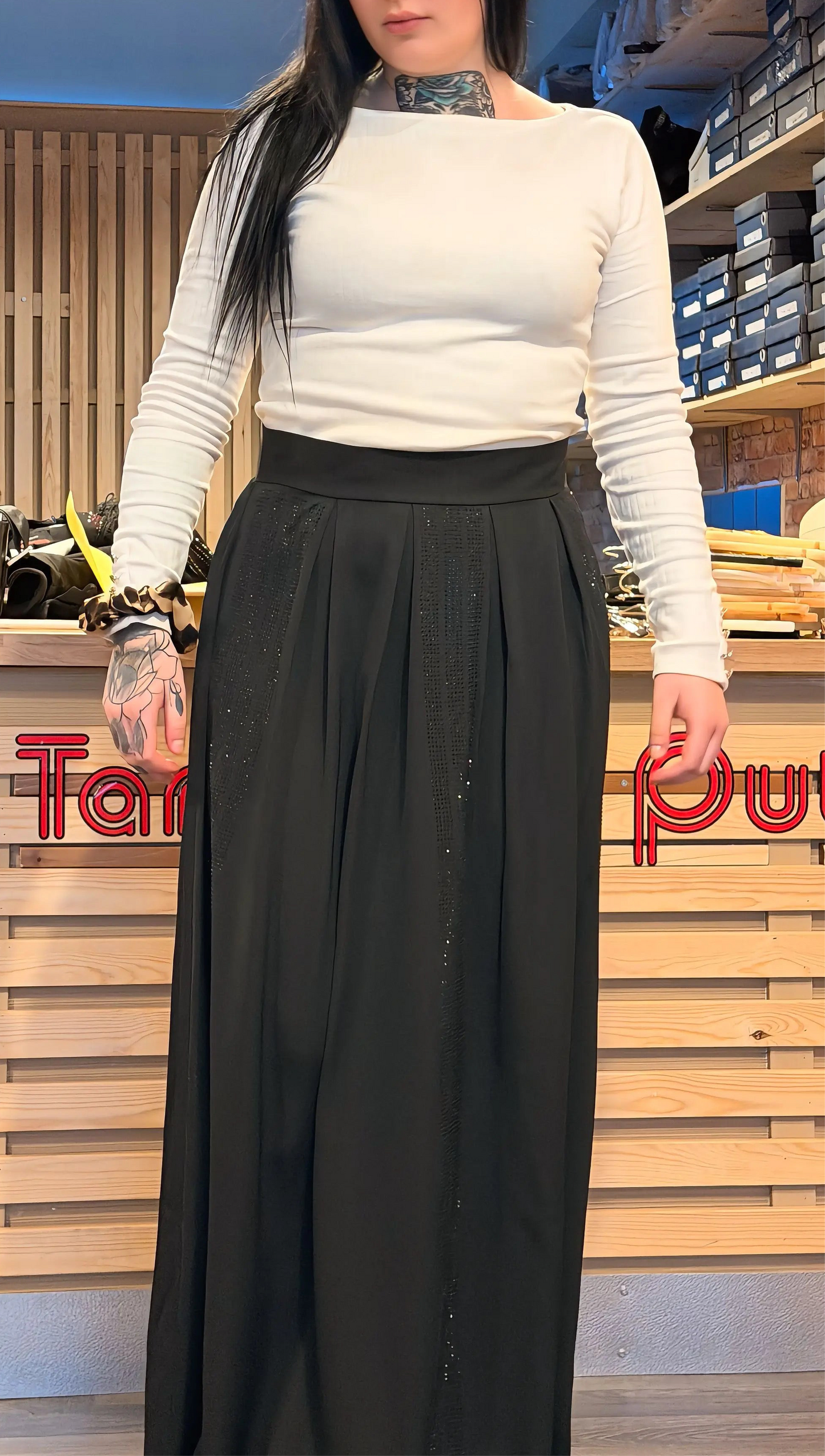 Princess Mekko uudet musta kivi